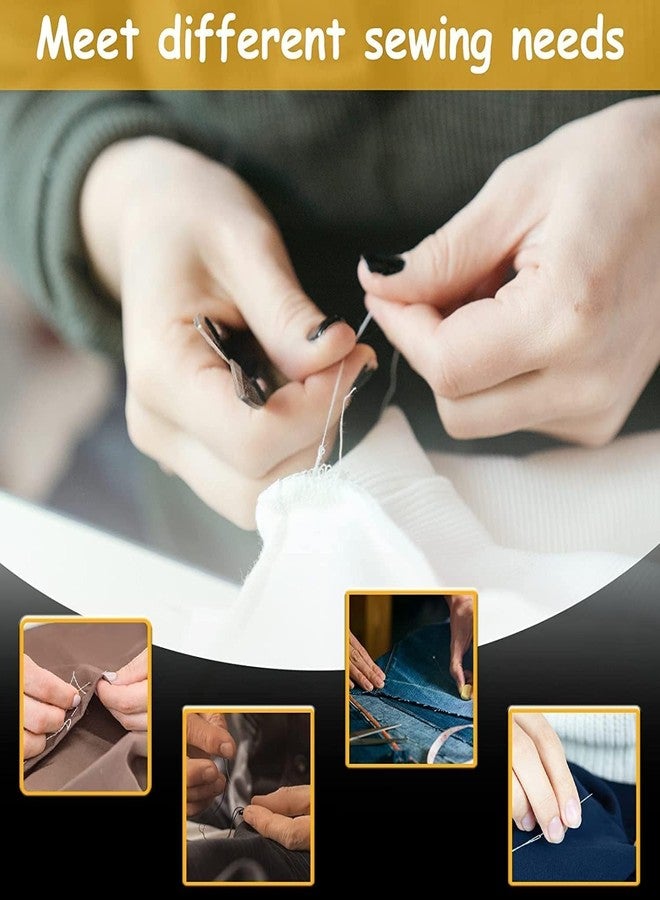 Kunya Mini Travel Sew Kit Beginner Mini Sewing Box Pocket Folding Sewing Kit, with Sewing Needle, Thread, Cutton, Pin, Scissors, Clip, Needle Threader - 1 Pc - Image 5